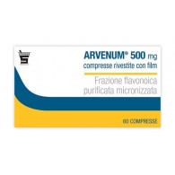 ARVENUM 500 MG COMPRESSE RIVESTITE CON FILM -  500 MG COMPRESSE RIVESTITE CON FILM 60 COMPRESSE