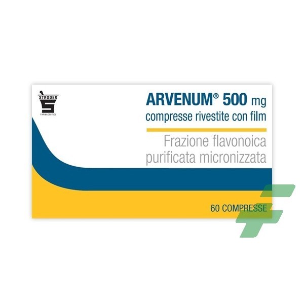 ARVENUM 500 MG COMPRESSE RIVESTITE CON FILM -  500 MG COMPRESSE RIVESTITE CON FILM 60 COMPRESSE