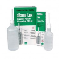 CLISMA LAX SOLUZIONE RETTALE FLACONI - SOLUZIONE RETTALE 1 FLACONE DA 133 ML