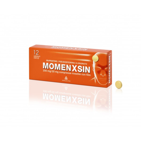 MOMENXSIN 200 MG/30 MG COMPRESSE RIVESTITE CON FILM - 200 MG/30 MG COMPRESSE RIVESTITE CON FILM 12 COMPRESSE IN BLISTER PVC/...