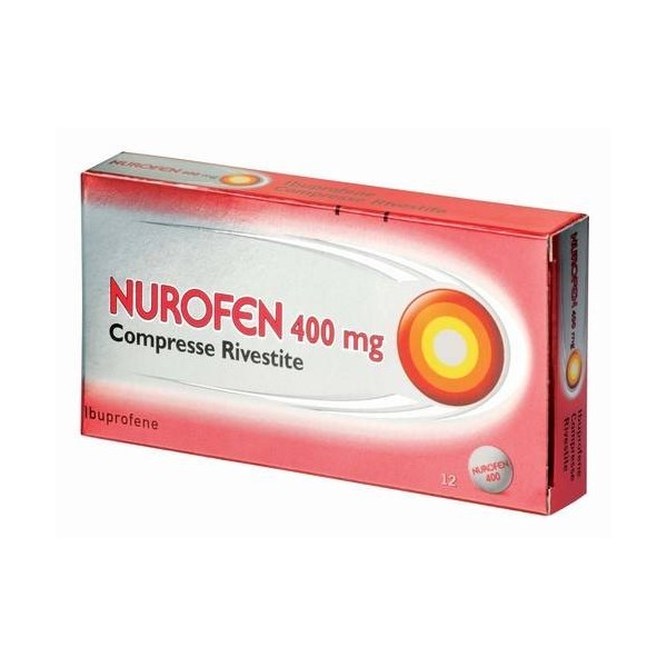 NUROFEN COMPRESSE -  400 MG COMPRESSE RIVESTITE 12 CPR IN PVC/ALLUMINIO