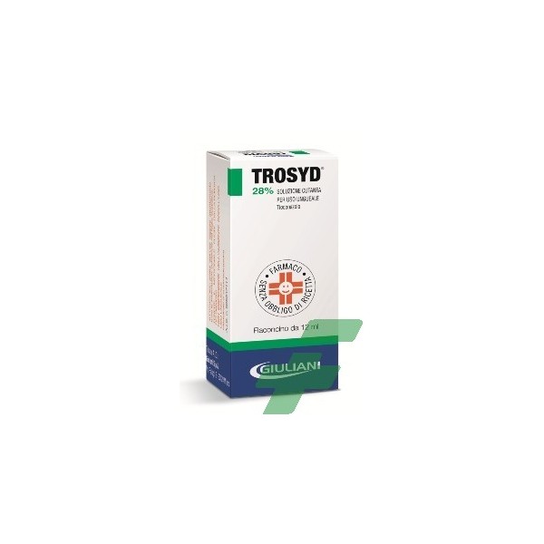 TROSYD -  28% SOLUZIONE CUTANEA PER USO UNGUEALE FLACONCINO 12 ML