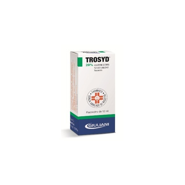 TROSYD -  28% SOLUZIONE CUTANEA PER USO UNGUEALE FLACONCINO 12 ML