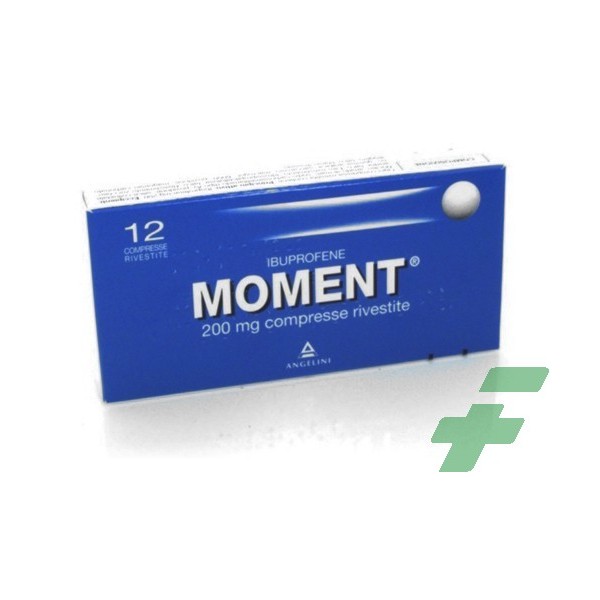 MOMENT 200 MG COMPRESSE RIVESTITE -  200 MG COMPRESSE RIVESTITE 12 COMPRESSE