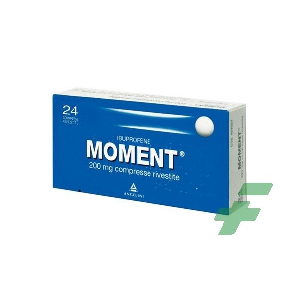 MOMENT 200 MG COMPRESSE RIVESTITE -  200 MG COMPRESSE RIVESTITE 24 COMPRESSE