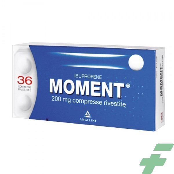 MOMENT 200 MG COMPRESSE RIVESTITE -  200 MG COMPRESSE RIVESTITE 36 COMPRESSE