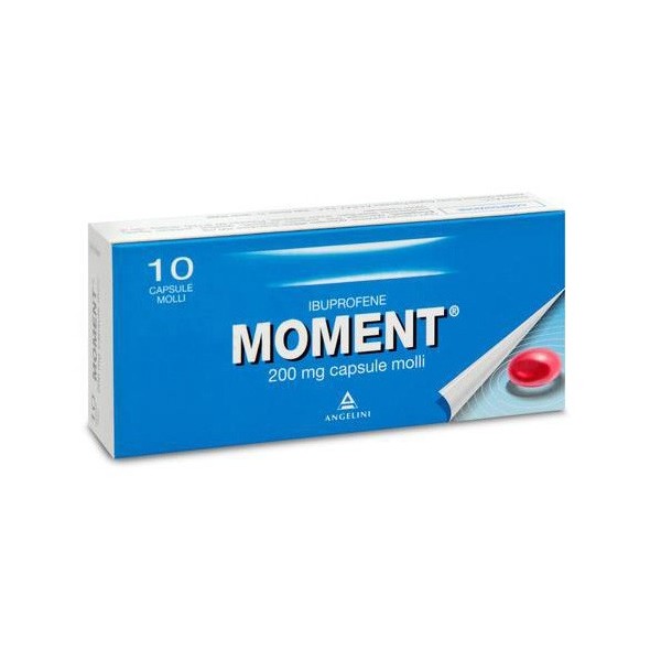 MOMENT 200 MG CAPSULE MOLLI -  200 MG CAPSULE MOLLI 10 CAPSULE