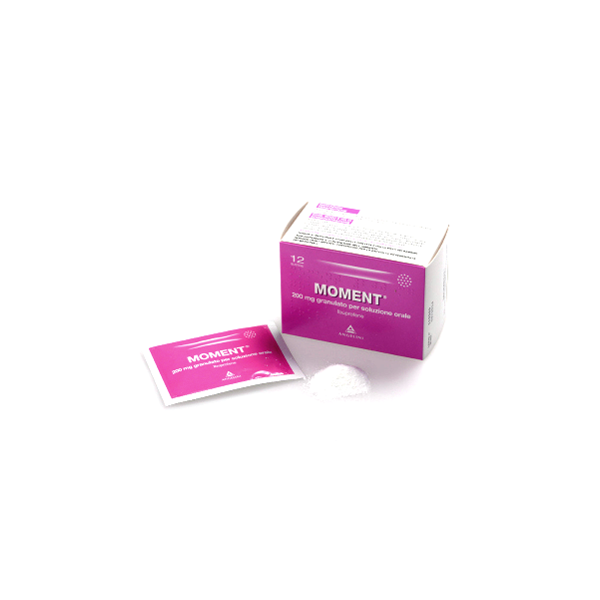 MOMENT 200 MG GRANULATO PER SOLUZIONE ORALE -  200 MG GRANULATO PER SOLUZIONE ORALE 12 BUSTINE