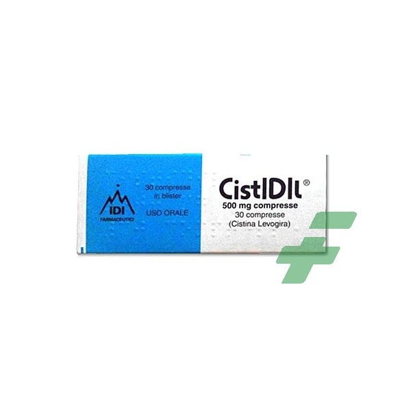 CISTIDIL -  500 MG COMPRESSE 30 COMPRESSE