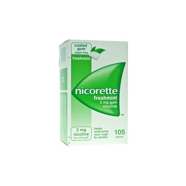 NICORETTE  2 MG 105 GOMME DA MASTICARE MEDICATE GUSTO MENTA FORTE