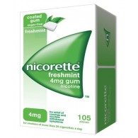 NICORETTE 4MG 105 GOMME DA MASTICARE MEDICATE MENTA FORTE