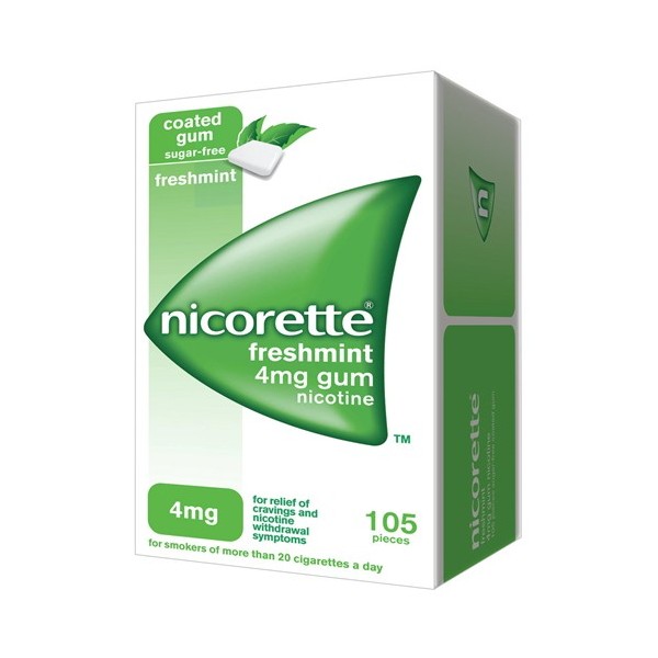 NICORETTE 4MG 105 GOMME DA MASTICARE MEDICATE MENTA FORTE