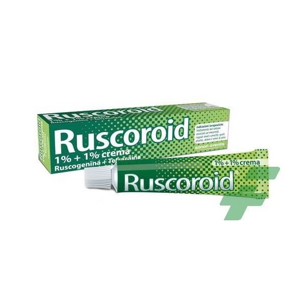 RUSCOROID 1% + 1% CREMA - 1% + 1% CREMA TUBO 40 G