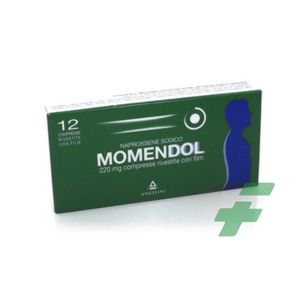 MOMENDOL 220 -  220 MG COMPRESSE RIVESTITECON FILM 12 COMPRESSE RIVESTITE