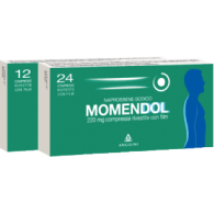 MOMENDOL 220 -  220 MG COMPRESSE RIVESTITE CON FILM 24 COMPRESSE