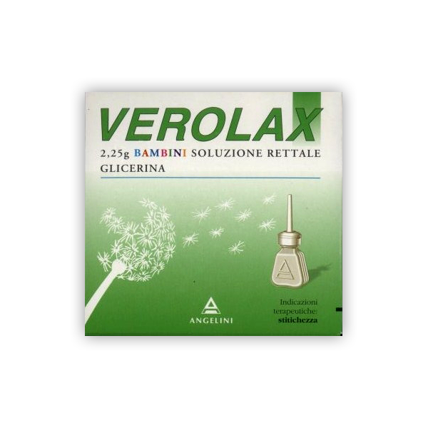 VEROLAX -  3 G BAMBINI SOLUZIONE RETTALE 6 CONTENITORI MONODOSE