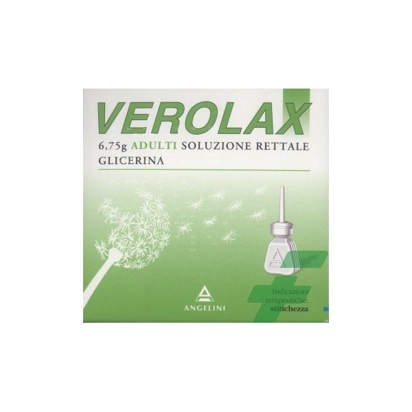 VEROLAX -  9 G ADULTI SOLUZIONE RETTALE 6 CONTENITORI MONODOSE