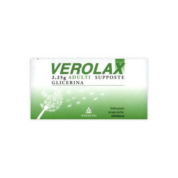 VEROLAX -  2,25 G ADULTI SUPPOSTE 18 SUPPOSTE