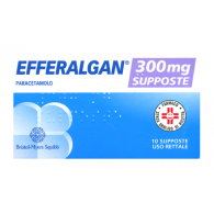 EFFERALGAN supposte - BAMBINI 300 MG SUPPOSTE 10 SUPPOSTE