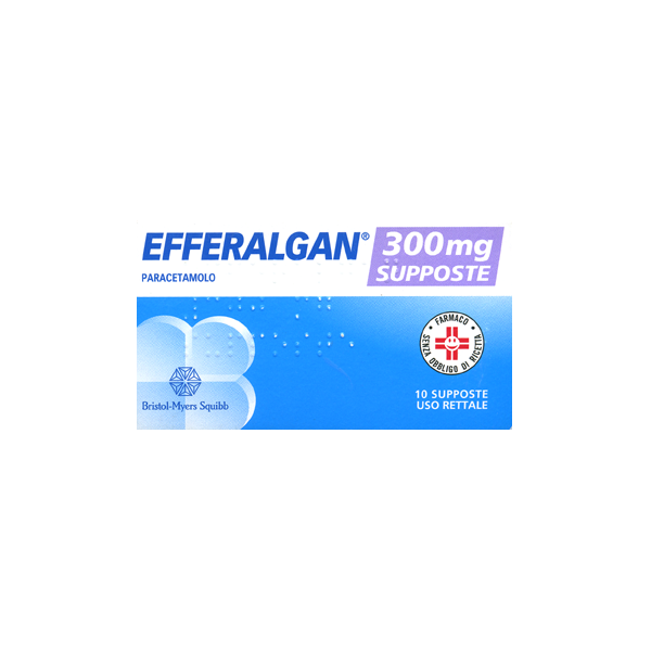 EFFERALGAN supposte - BAMBINI 300 MG SUPPOSTE 10 SUPPOSTE