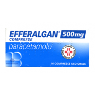 EFFERALGAN 500 mg compresse -  500 MG COMPRESSE 16 COMPRESSE