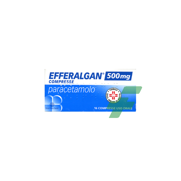 EFFERALGAN 500 mg compresse -  500 MG COMPRESSE 16 COMPRESSE