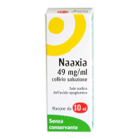 NAAXIA 49 MG/ML COLLIRIO, SOLUZIONE -  49 MG/ML COLLIRIO, SOLUZIONE FLACONE 10 ML