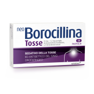 NEO BOROCILLINA TOSSE 10 MG + 1,2 MG PASTIGLIE - 10 MG + 1,2 MG PASTIGLIE 20 PASTIGLIE IN BLISTER PVC-PE-PVDC/AL