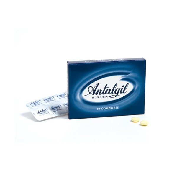 ANTALGIL 200 MG COMPRESSE -  200 MG COMPRESSE 10 COMPRESSE