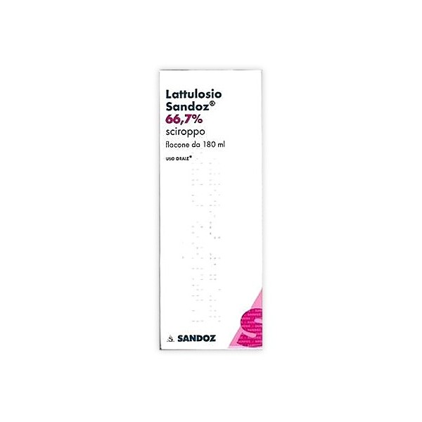 LATTULOSIO SANDOZ sciroppo LATTULOSIO SANDOZ polvere per sospensione orale - SCIROPPO FLACONE 180 ML