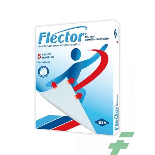 FLECTOR 180 MG CEROTTO MEDICATO -  180 MG CEROTTO MEDICATO 5 CEROTTI MEDICATI