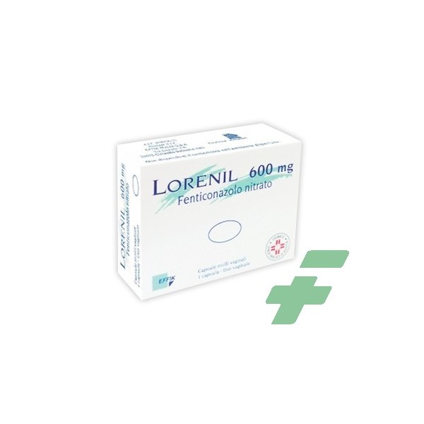 LORENIL CAPSULE MOLLI VAGINALI -  600 MG CAPSULE MOLLI VAGINALI 1 CAPSULA