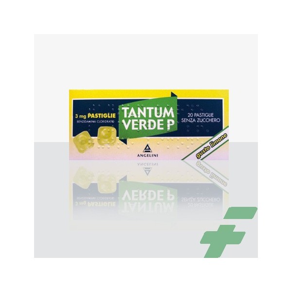 TANTUM VERDE P 3 MG PASTIGLIE GUSTO LIMONE -  3 MG PASTIGLIE GUSTO LIMONE 20 PASTIGLIE