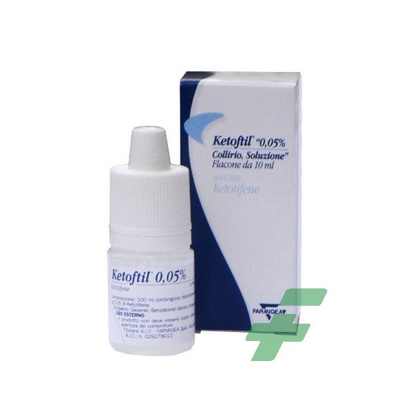 KETOFTIL -  0,05% COLLIRIO, SOLUZIONE FLACONE DA 10 ML