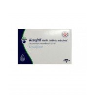 KETOFTIL -  0,05% COLLIRIO, SOLUZIONE 25 CONTENITORI MONODOSE DA 0,5 ML