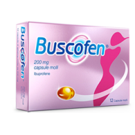 BUSCOFEN CAPSULE MOLLI – COMPRESSE RIVESTITE -  200 MG CAPSULE MOLLI 12 CAPSULE