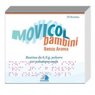 MOVICOL BAMBINI 6,9 G, POLVERE PER SOLUZIONE ORALE, SENZA AROMA - BAMBINI 6,9 G POLVERE PER SOLUZIONE ORALE SENZA AROMA 20 B...