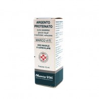 ARGENTO PROTEINATO MARCO VITI -  0,5% GOCCE NASALI, SOLUZIONE FLACONE 10 ML