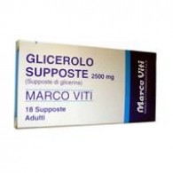 GLICEROLO MARCO VITI SUPPOSTE - ADULTI 2,250 G SUPPOSTE 18 SUPPOSTE