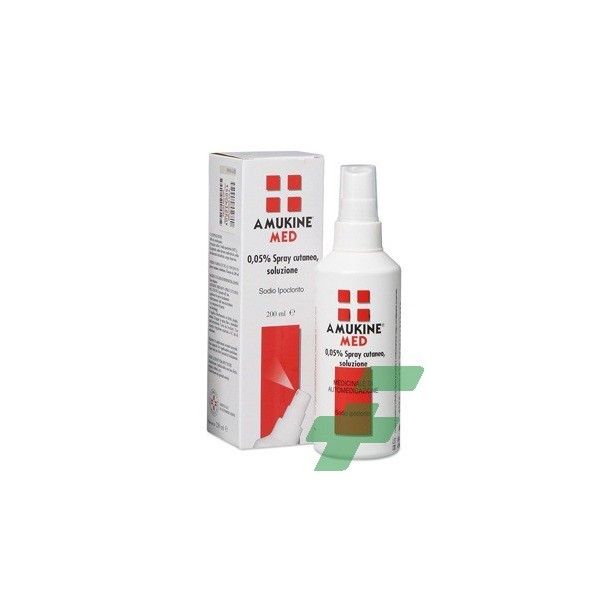 AMUKINE MED -  0,05 % SPRAY CUTANEO, SOLUZIONE FLACONE 200 ML