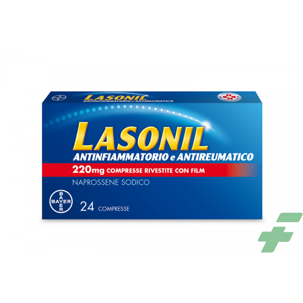 LASONIL ANTINFIAMMATORIO E ANTIREUMATICO 220 MG COMPRESSE RIVESTITE CON FILM -  220 MG COMPRESSE RIVESTITE CON FILM 24 COMPR...