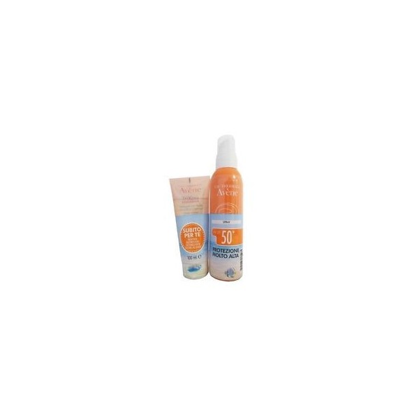 AVENE SOLARE KIT SPRAY SPF 50+ 200 ML + TRIXERA NUTRITION DETERGENTE 100 ML