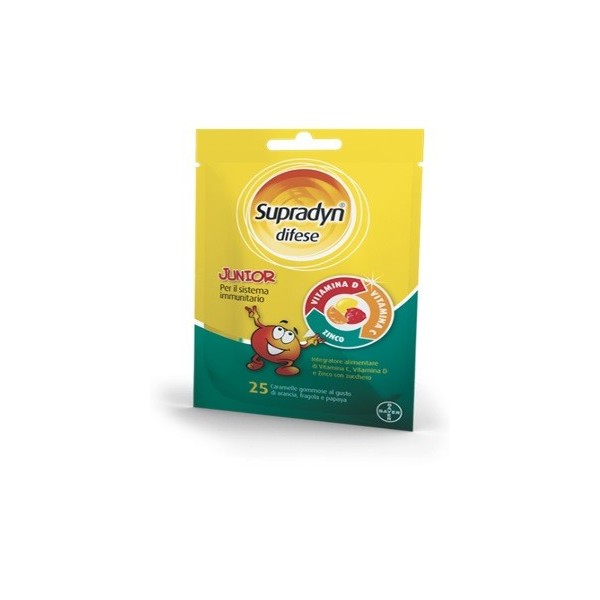 SUPRADYN DIFESE JUNIOR 25 CARAMELLE GOMMOSE