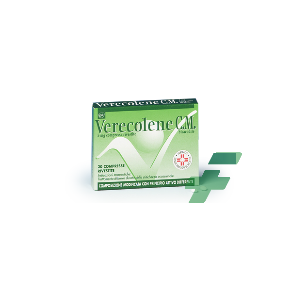 VERECOLENE C.M. 5 MG COMPRESSE RIVESTITE -  5 MG COMPRESSE RIVESTITE 20 COMPRESSE