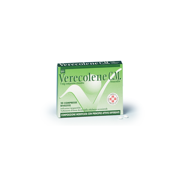 VERECOLENE C.M. 5 MG COMPRESSE RIVESTITE -  5 MG COMPRESSE RIVESTITE 20 COMPRESSE