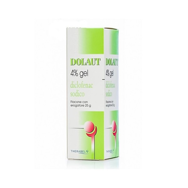 DOLAUT -  4% GEL FLACONE CON EROGATORE 25 G