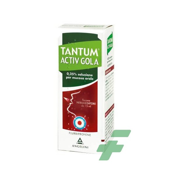 TANTUM VERDE GOLA -  250 MG/100 ML SPRAY PER MUCOSA ORALE  SOLUZIONE 15 ML