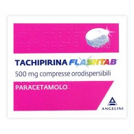 TACHIPIRINA FLASHTAB 500 MG COMPRESSE ORODISPERSIBILI - 500 MG COMPRESSE ORODISPERSIBILI 16 COMPRESSE