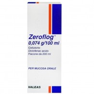 ZEROFLOG -  0,074 G/100 ML COLLUTORIO 1 FLACONE DA 200 ML