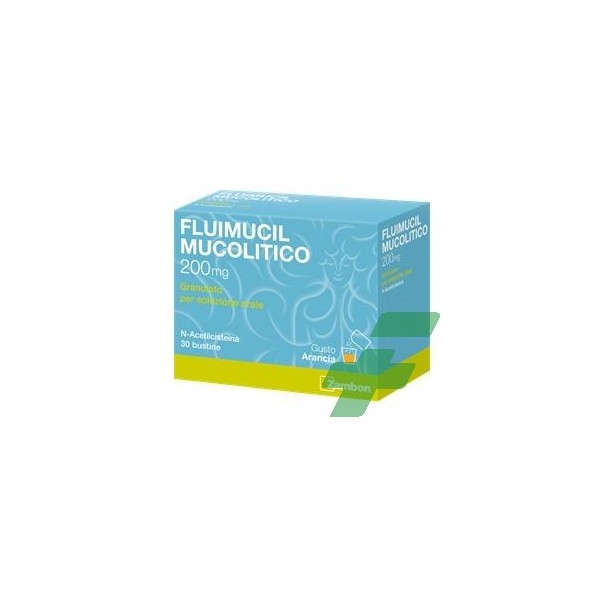 FLUIMUCIL MUCOLITICO -  200 MG GRANULATO PER SOLUZIONE ORALE 30 BUSTINE